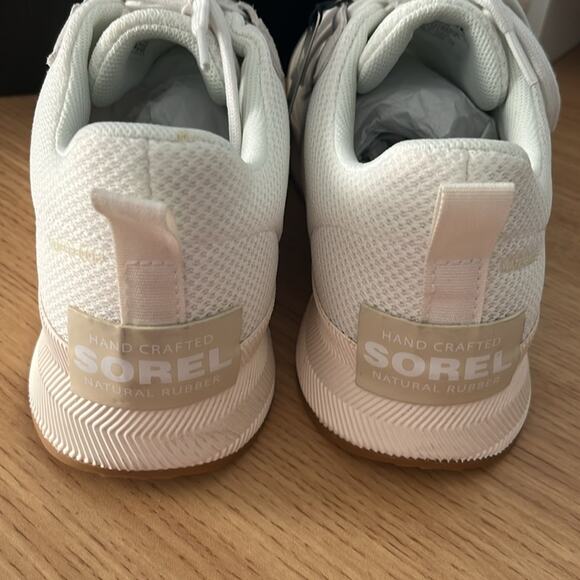 Sorel White and Cream Women's Sneakers - Picture 10 of 15